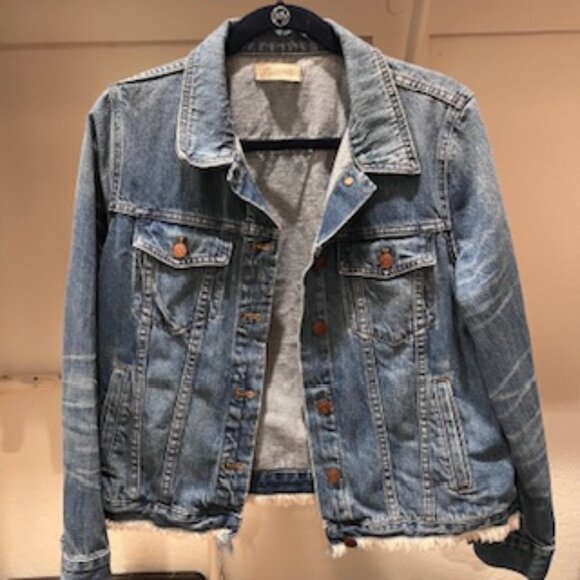 Madewell Jean Jacket - Picture 1 of 6